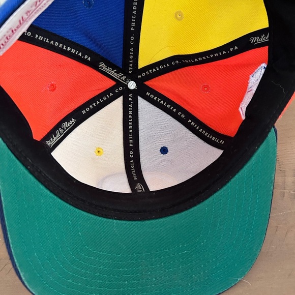 Golden State Warriors Mitchell & Ness Adjustable Cap - Picture 3 of 7